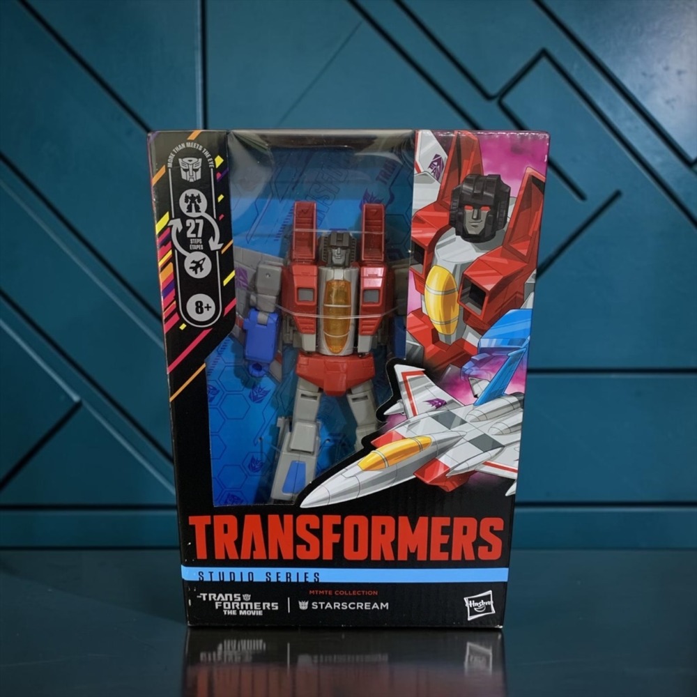 Transformers Studio Series Starscream The Movie MTMTE Collection Action Figure
